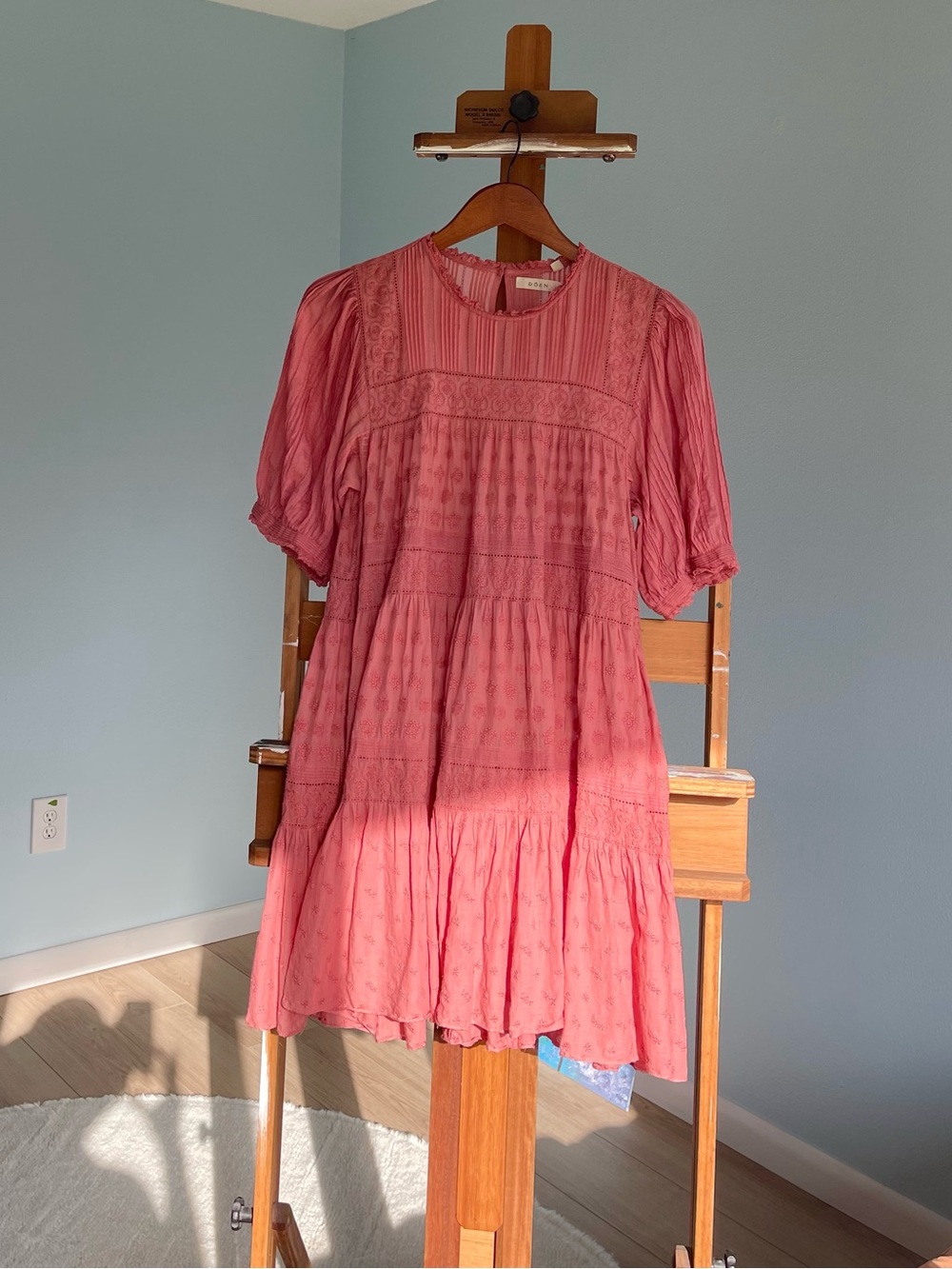 Doen Brand 𓏲 ࣪₊♡𓂃Spring Dress - size M - adorable 100% organic cotton dress